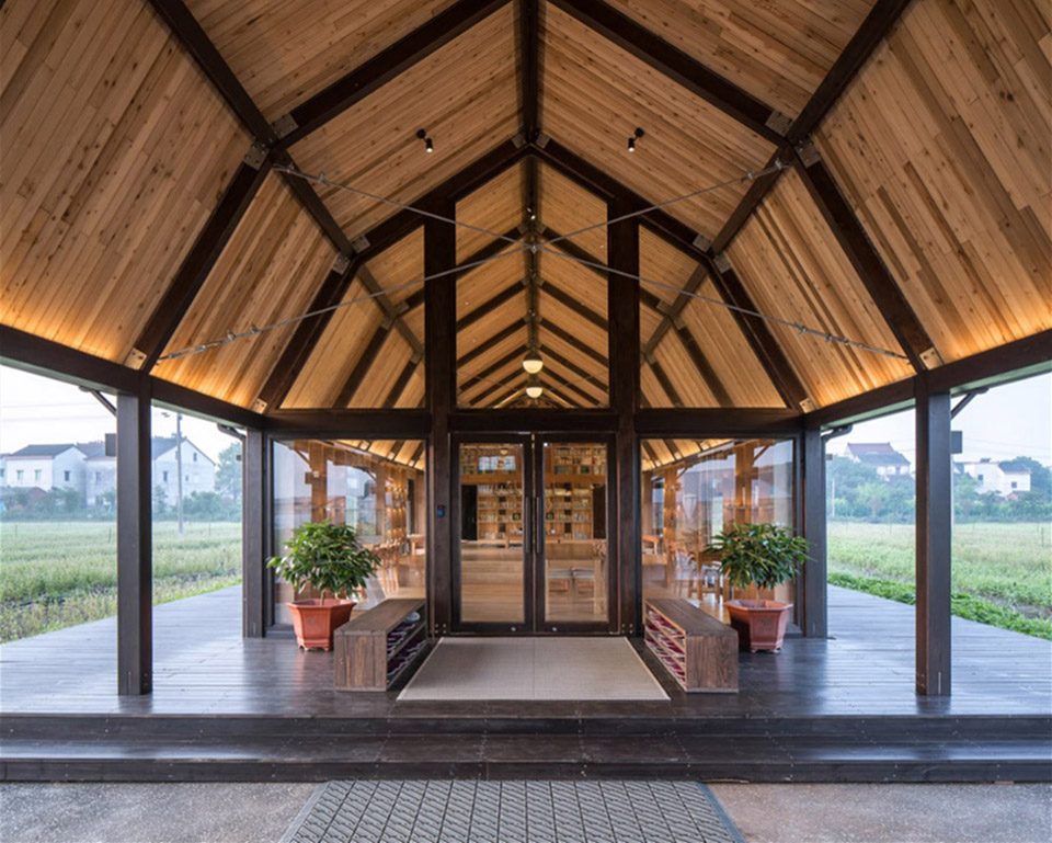 Huateng Hog House Rural Library by Leeko Studio 2