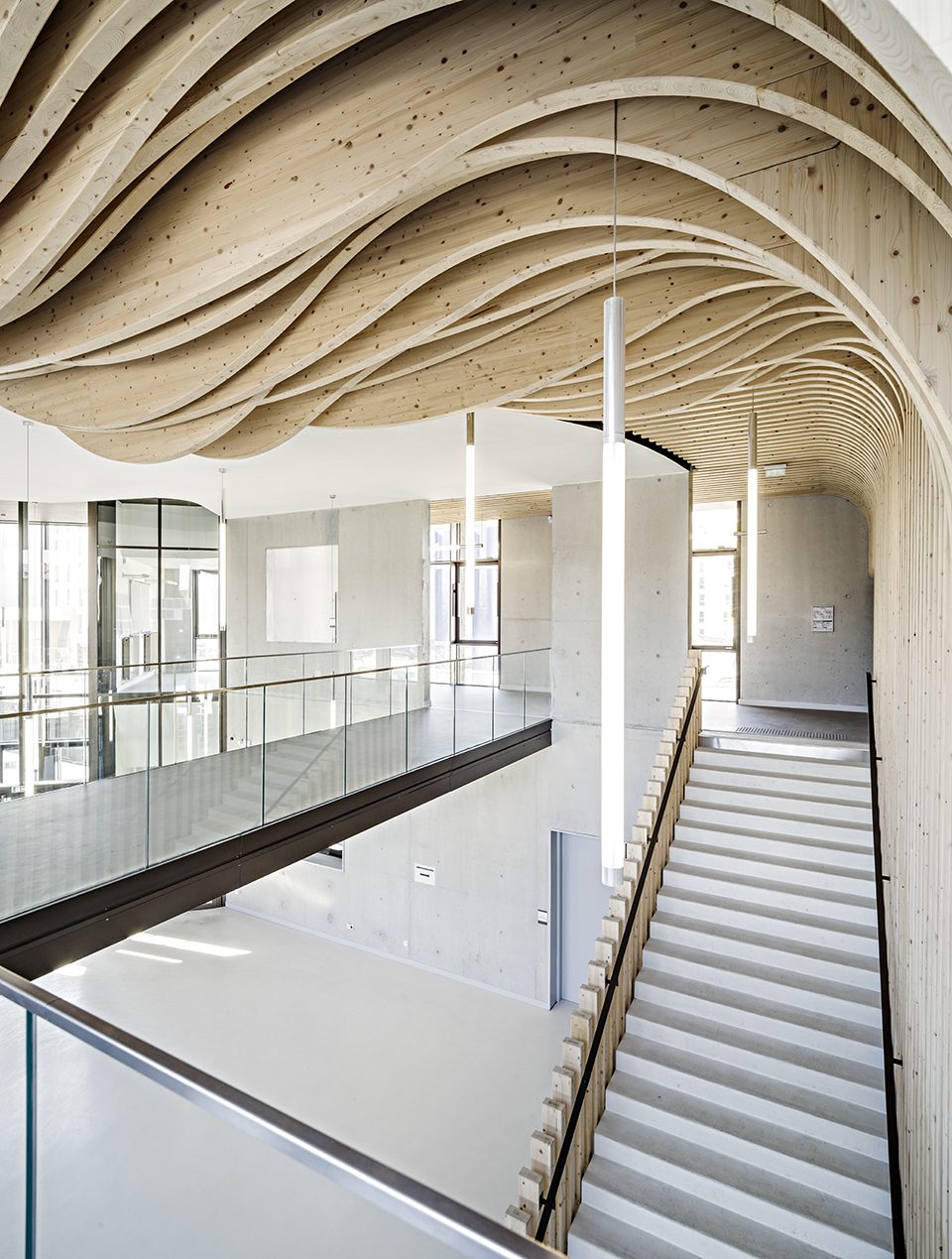 secondary boarding school in saint denis by brenac gonzalez associes
