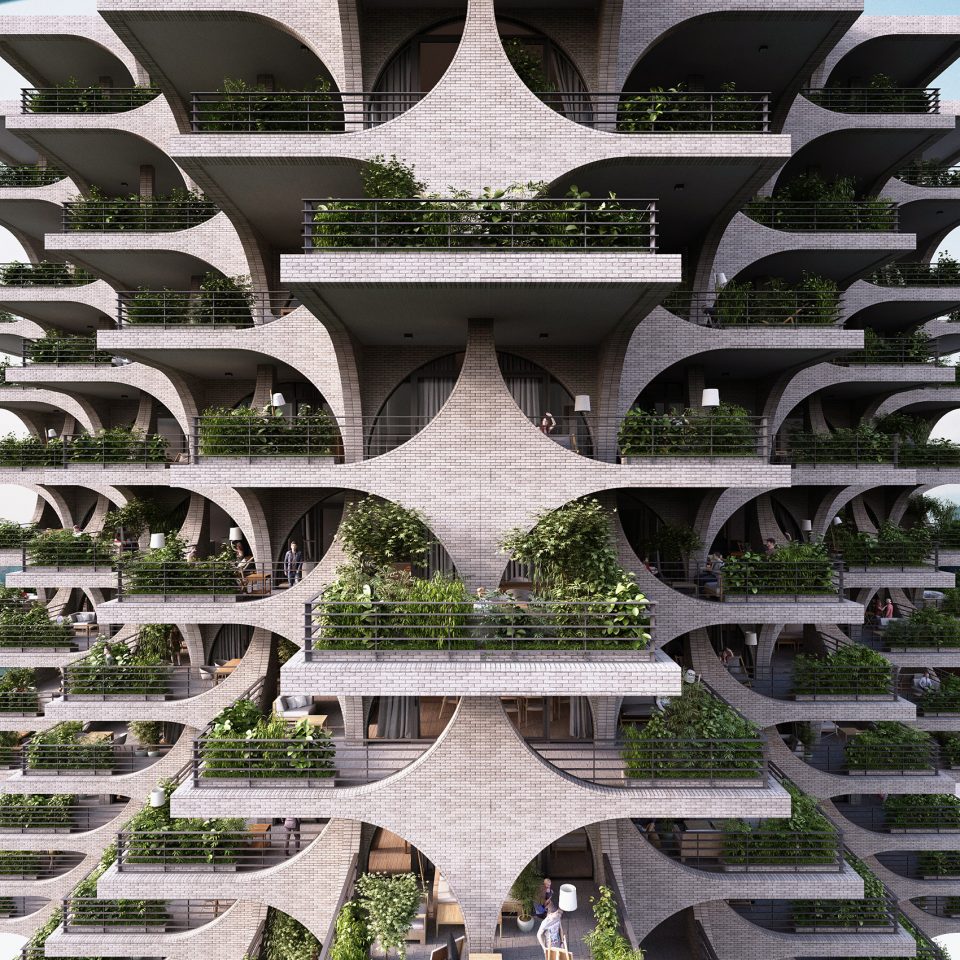 tel aviv arcades by penda