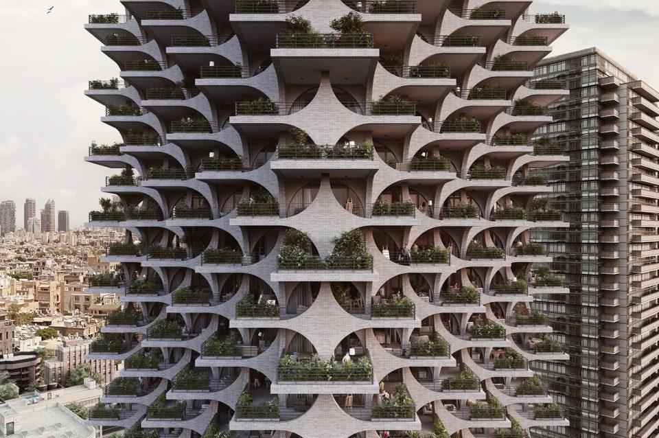 tel aviv arcades by penda