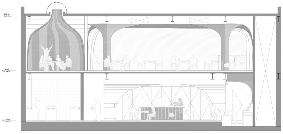 MS II Restaurant Design China by WAY Studio