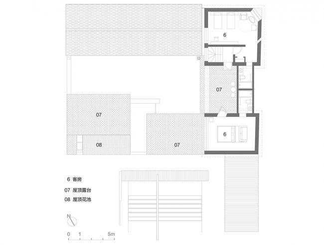 Courtyard House in the North Cashijiang by xian Architects