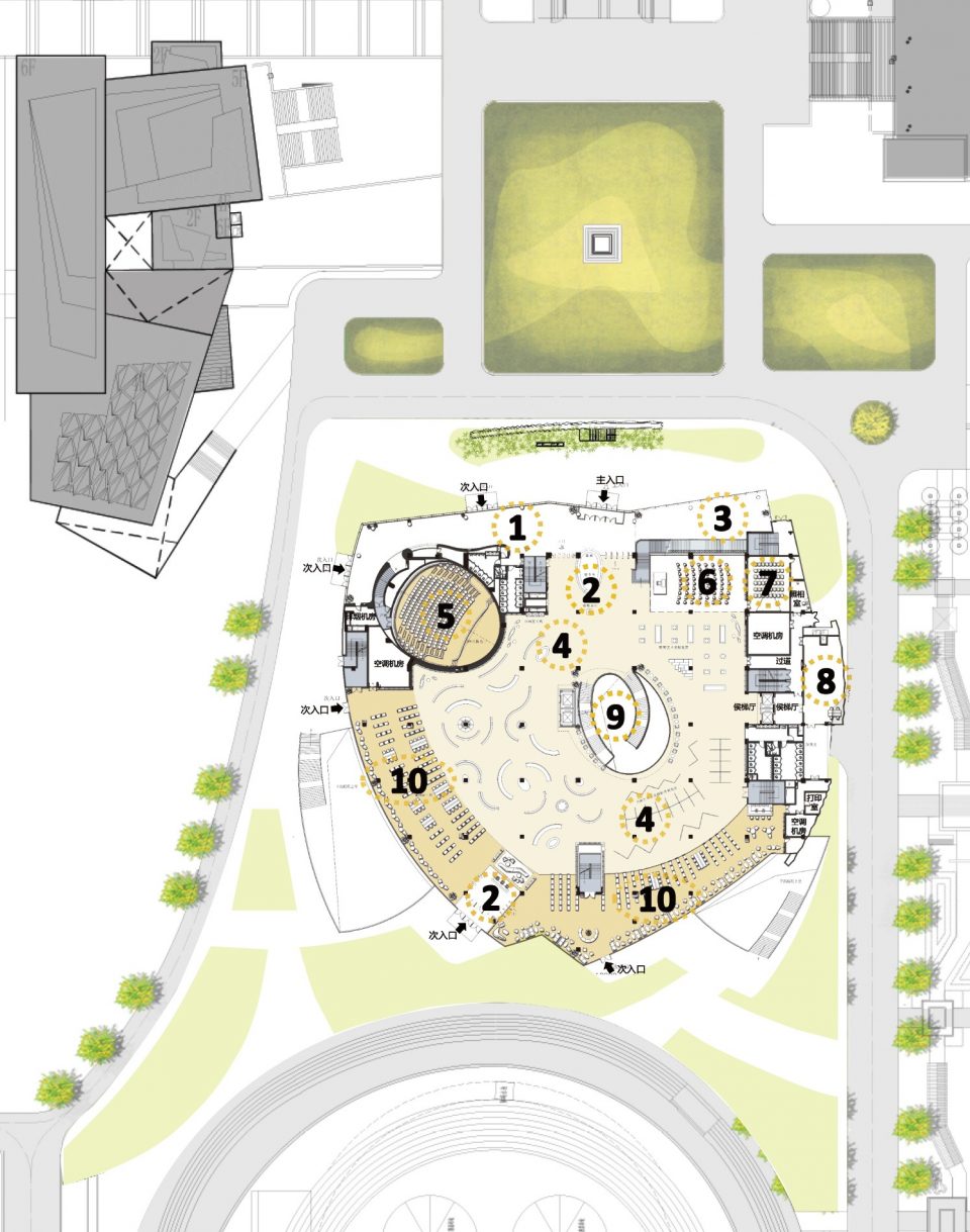 chongqing real estate college library china by ph alpha design