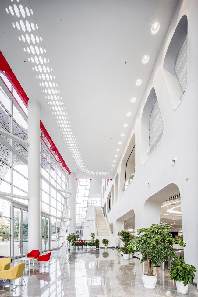 chongqing real estate college library china by ph alpha design