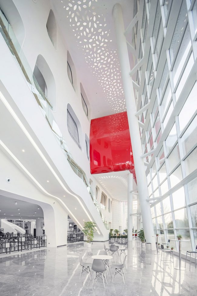 chongqing real estate college library china by ph alpha design