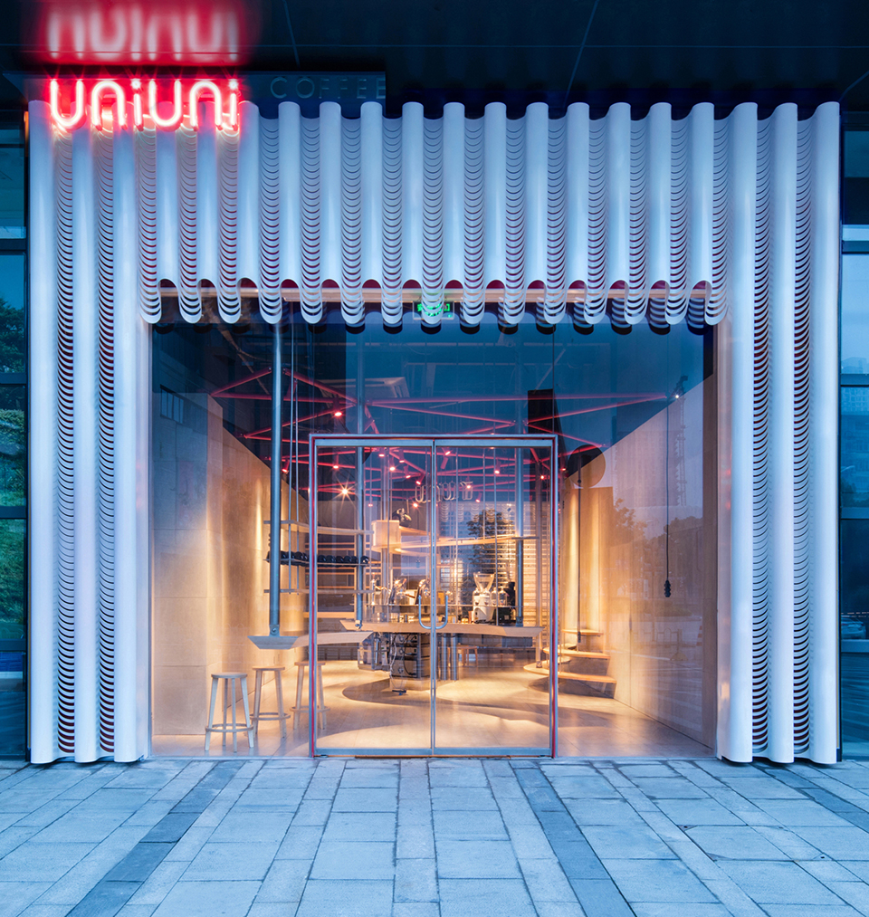 Uniuni Coffee China by dongqi Architects