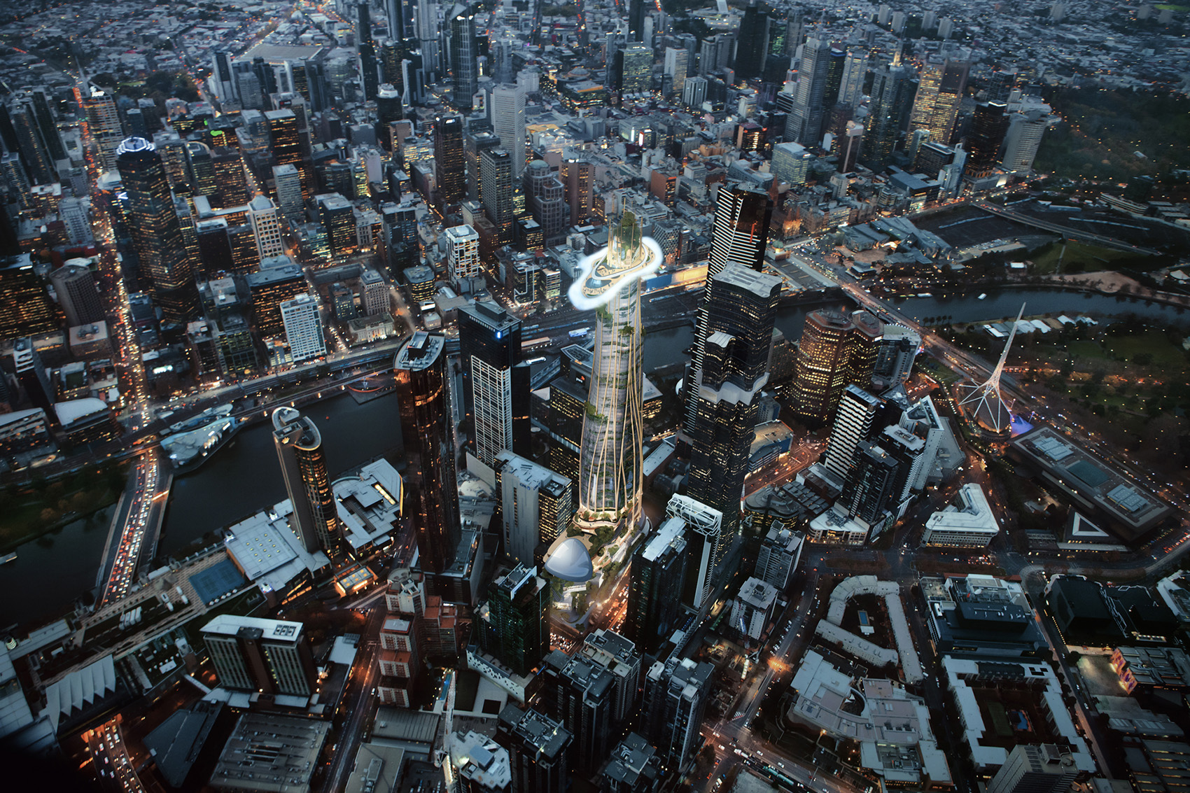 MAD Proposes a New Landmark Building for Melbourne