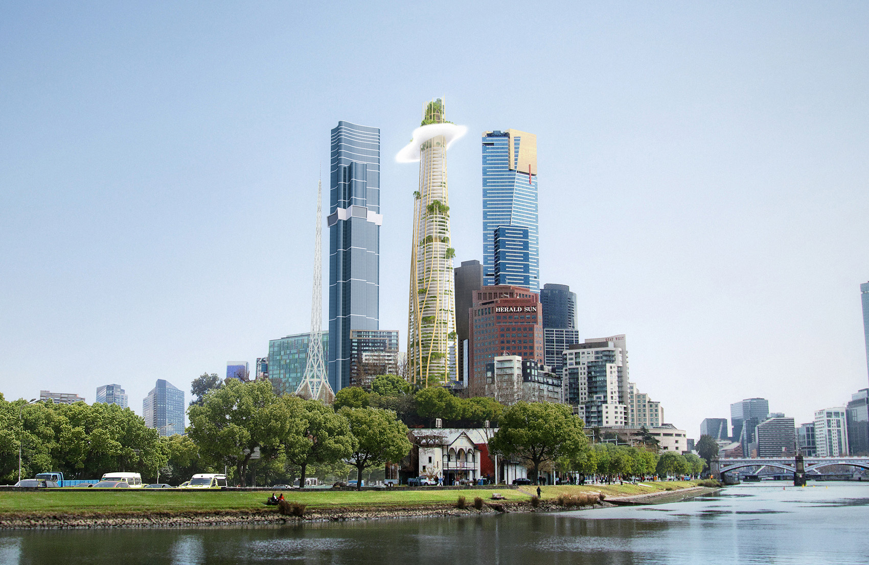 MAD Proposes a New Landmark Building for Melbourne