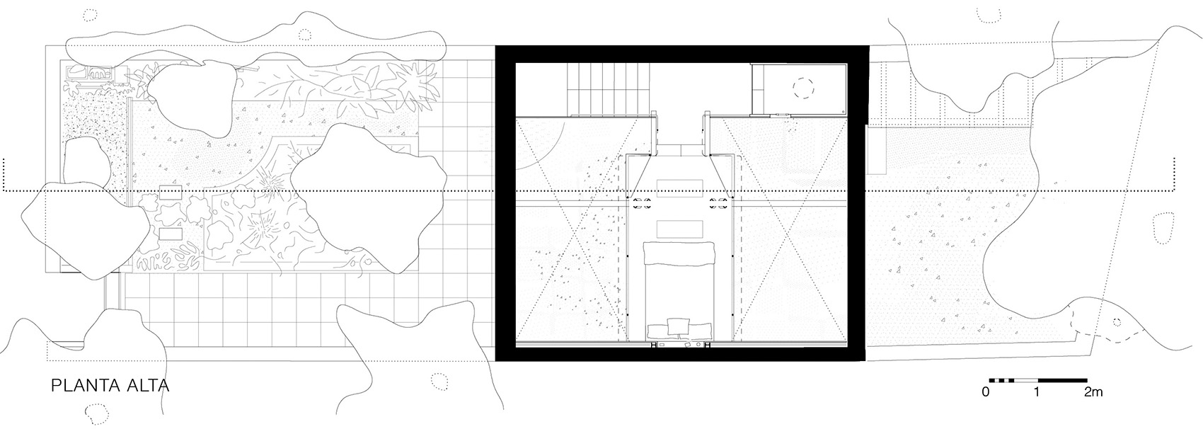 refurbishment of a small attached house by pia mendaro