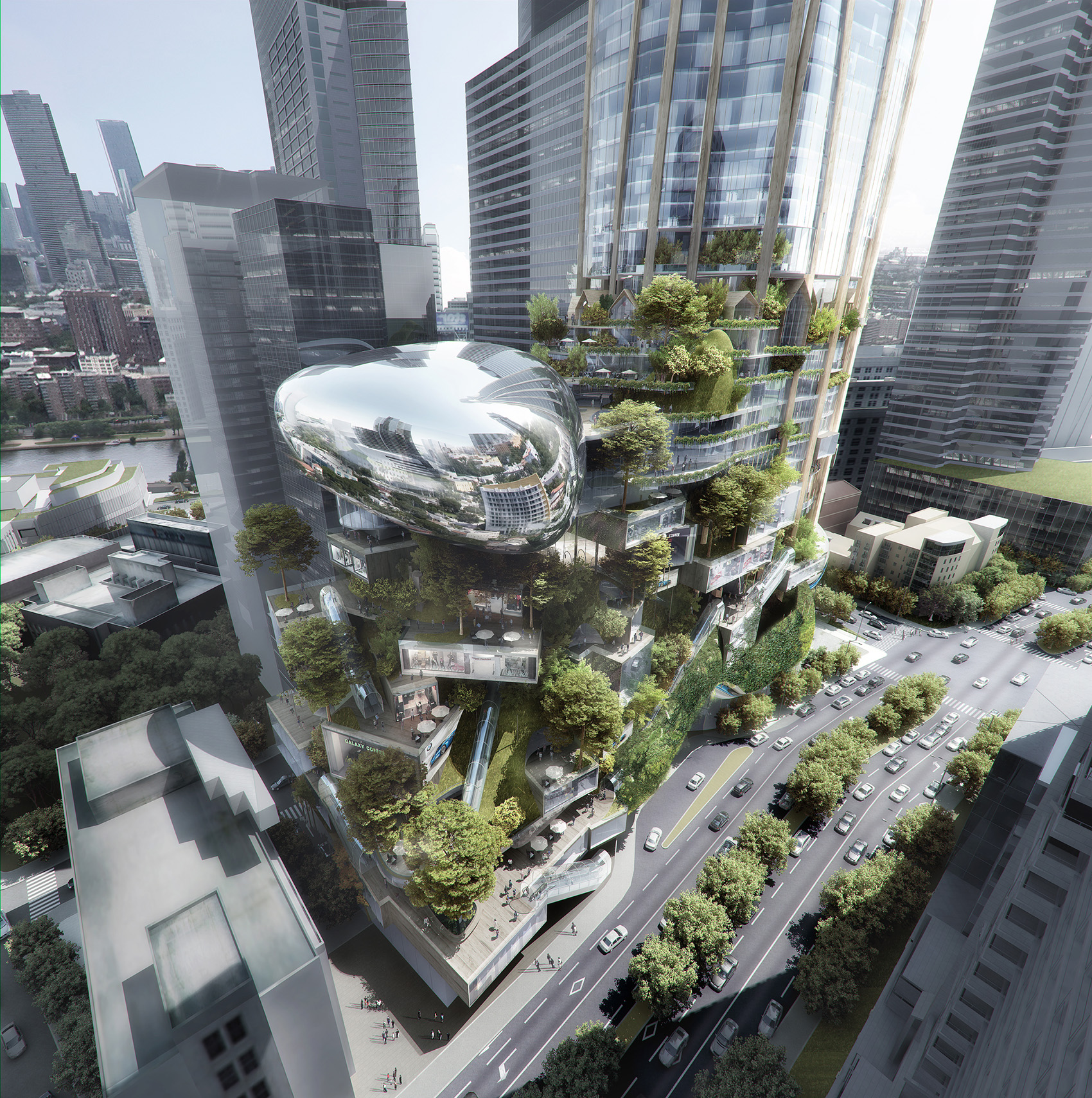 MAD Proposes a New Landmark Building for Melbourne