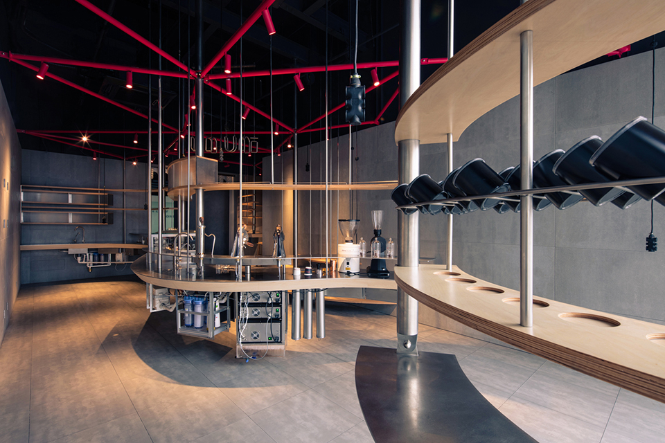 Uniuni Coffee China by dongqi Architects