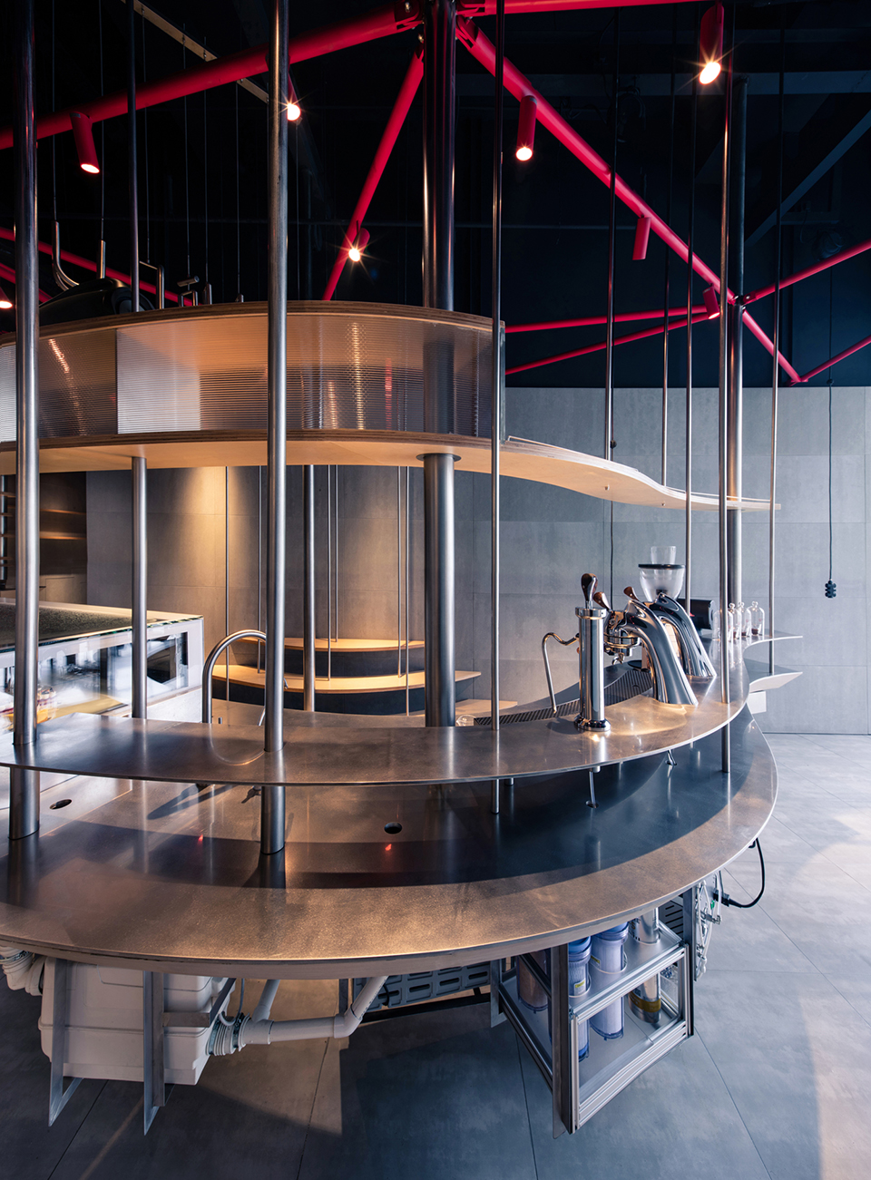 Uniuni Coffee China by dongqi Architects