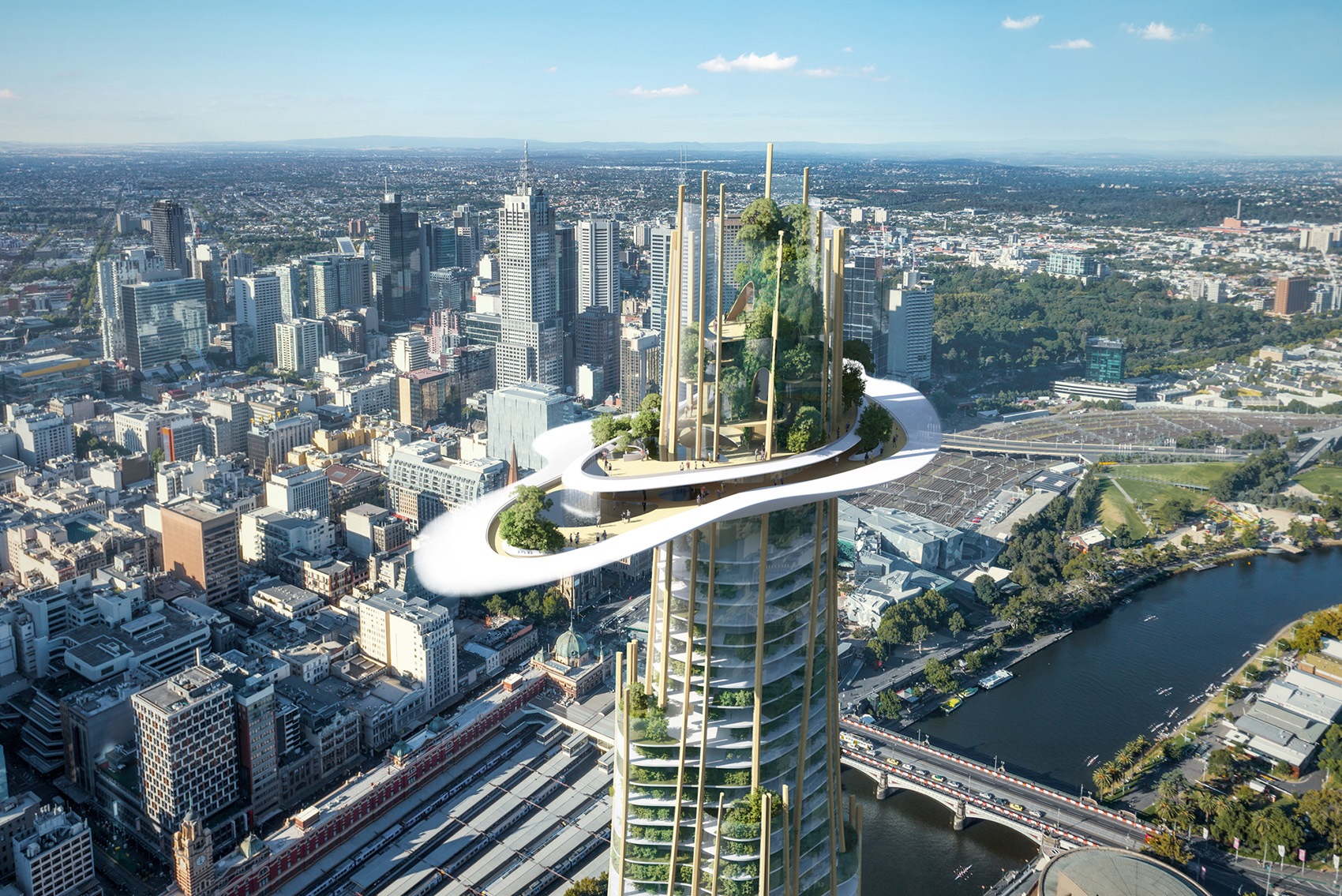 MAD Proposes a New Landmark Building for Melbourne