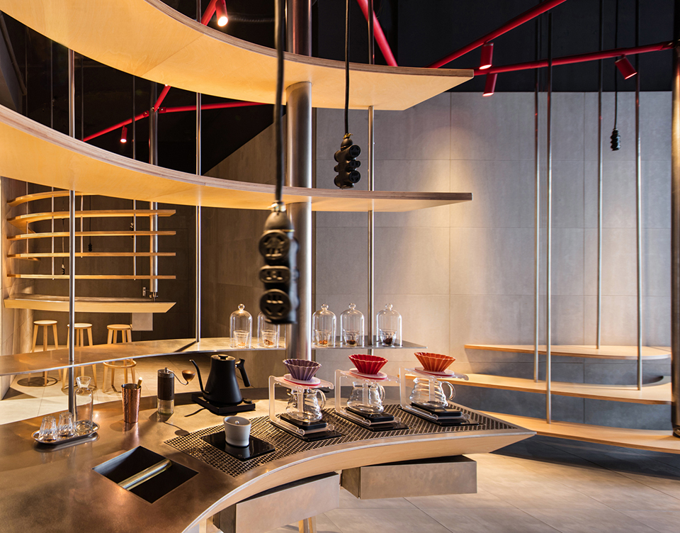 Uniuni Coffee China by dongqi Architects