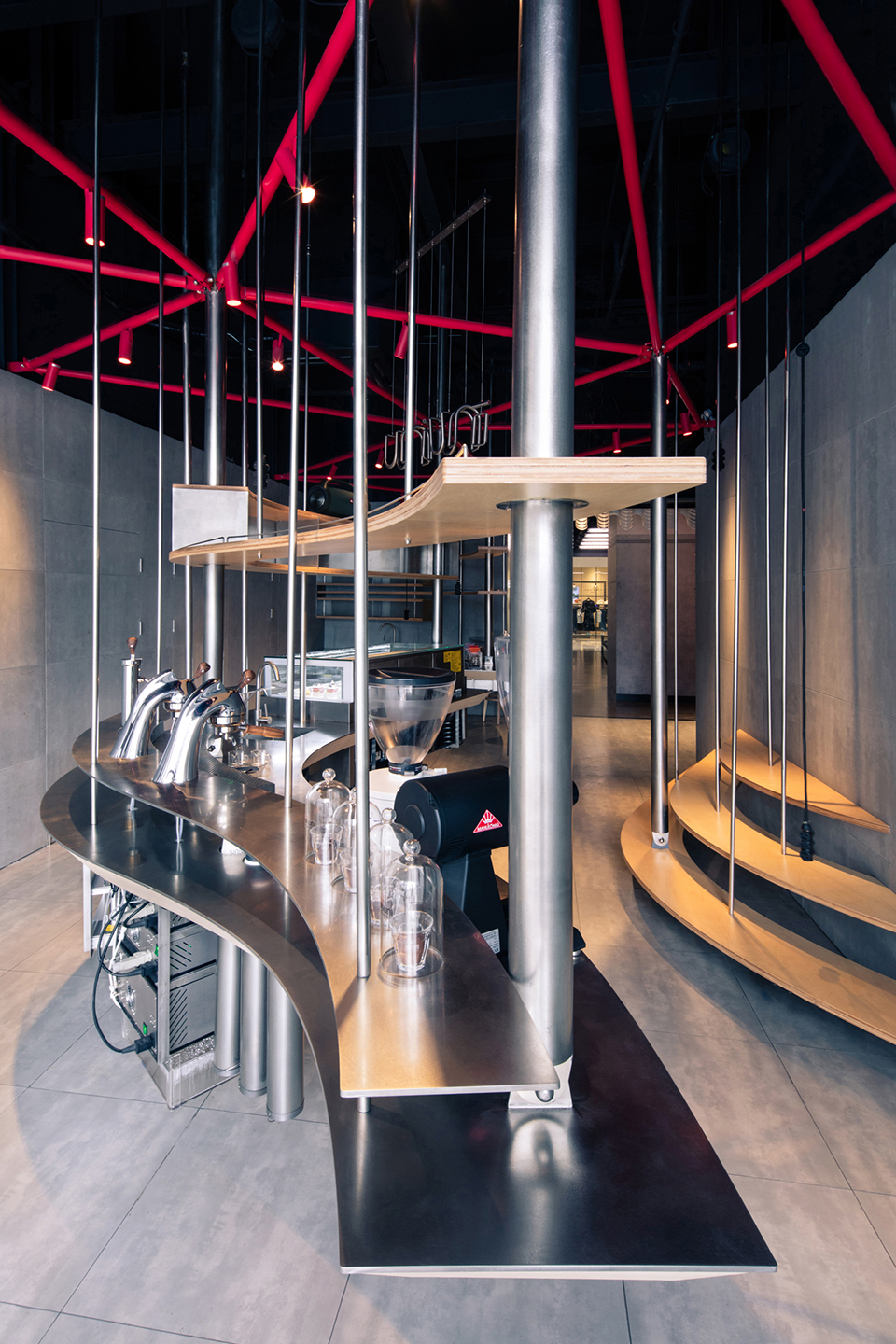 Uniuni Coffee China by dongqi Architects