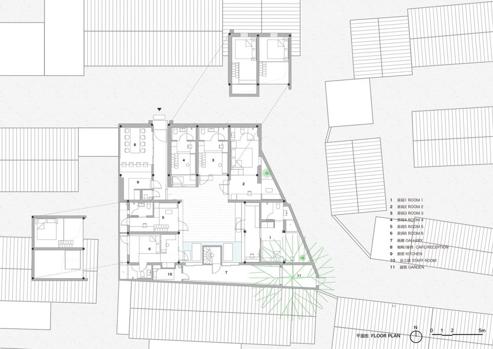 Beijing Bai TaSi Hutong courtyard house renovation by B.L.U.E. Architecture Studio