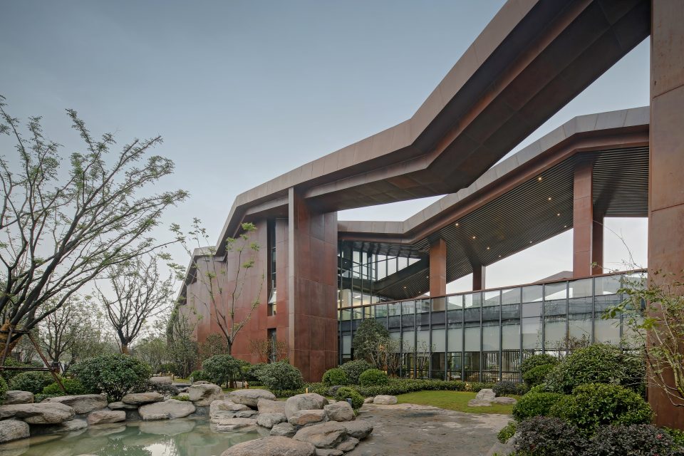Central Building of Wuzhi Demonstration Area UDG basicwork studio