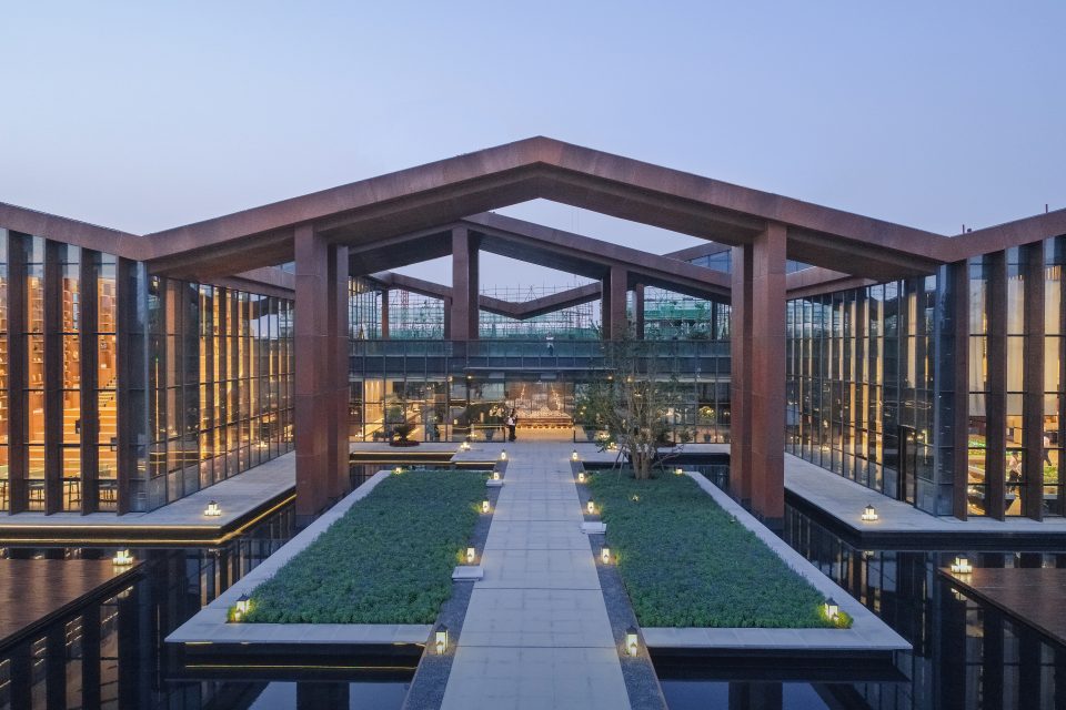 Central Building of Wuzhi Demonstration Area UDG basicwork studio