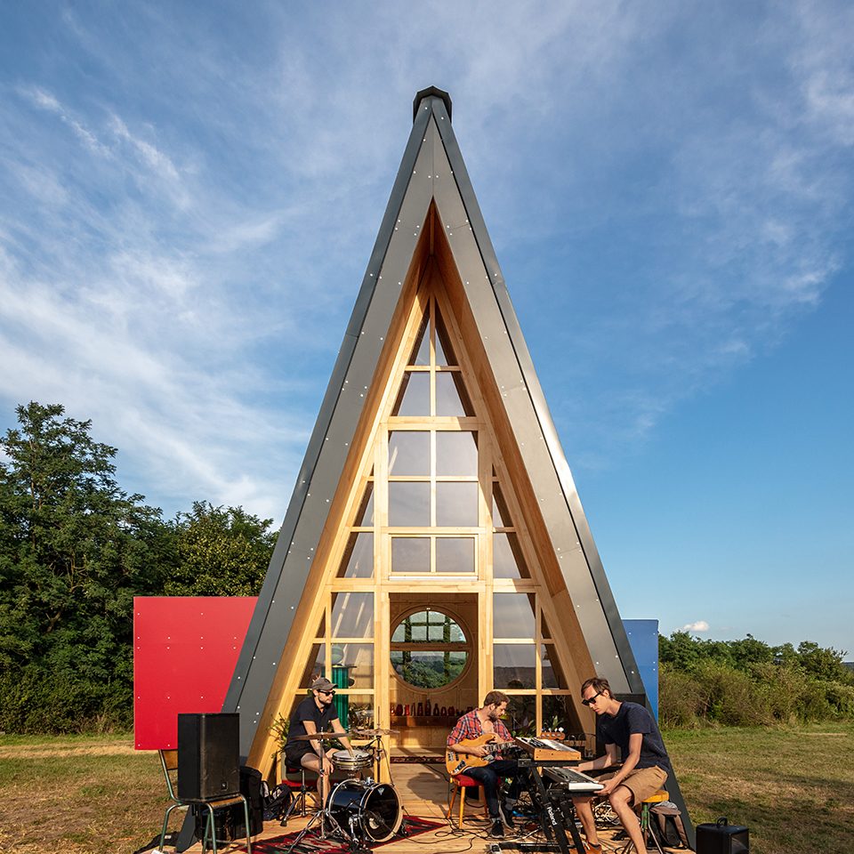 hello wood cabin fever international architects built seven cabin prototypes