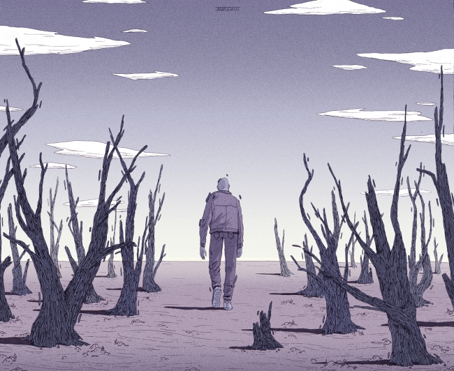A place for my dark thoughts Ben Bauchau 1