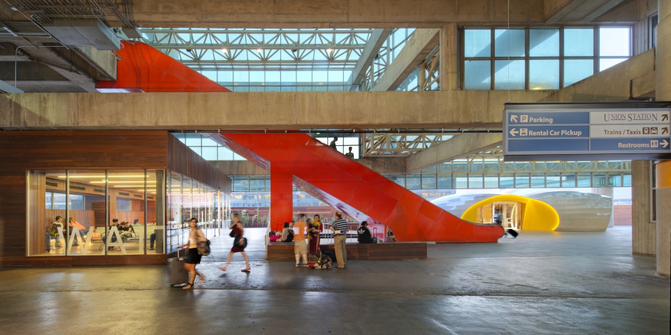 Union Station Bus Deck Pavilions Studio Twenty Seven Architecture