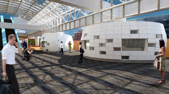 Union Station Bus Deck Pavilions Studio Twenty Seven Architecture