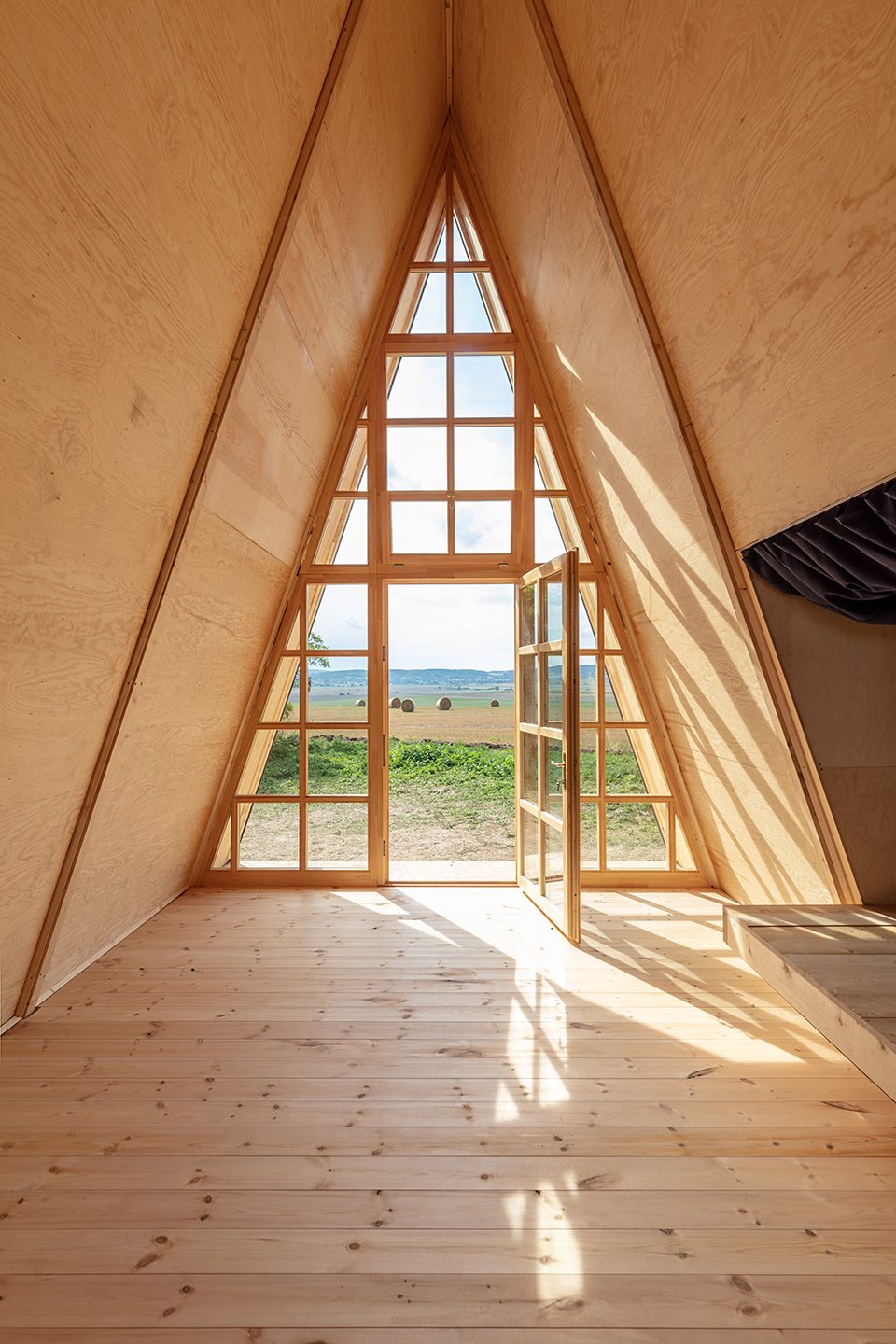 hello wood cabin fever international architects built seven cabin prototypes