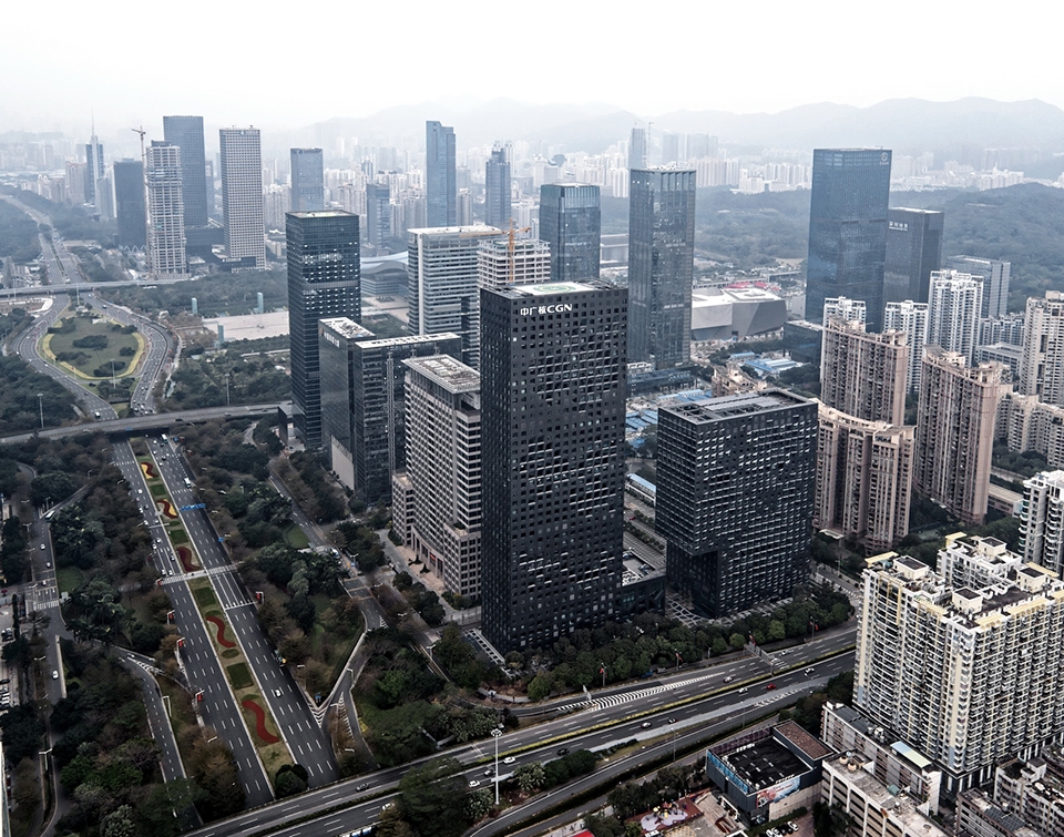 CGN Headquarters Building China by URBANUS