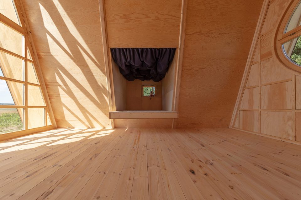 hello wood cabin fever international architects built seven cabin prototypes