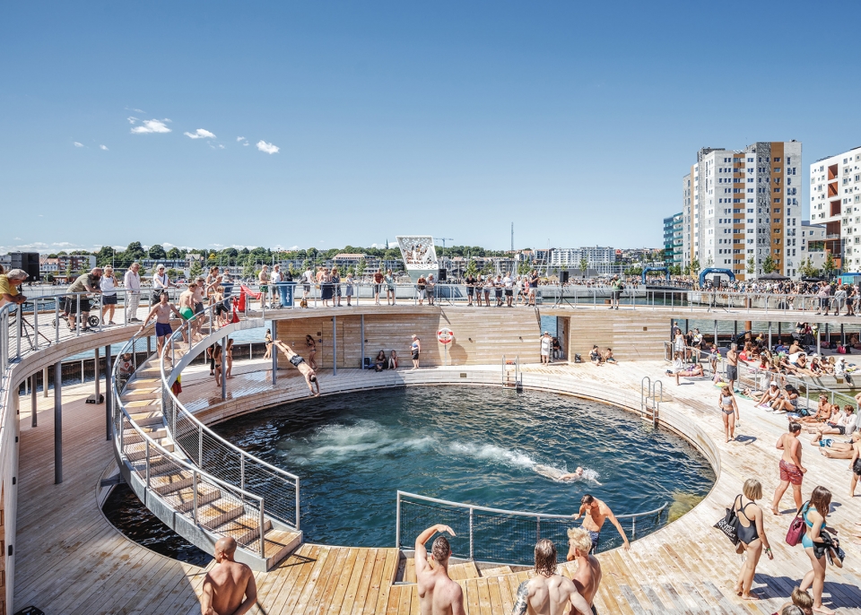 aarhus harbor bath by big 1