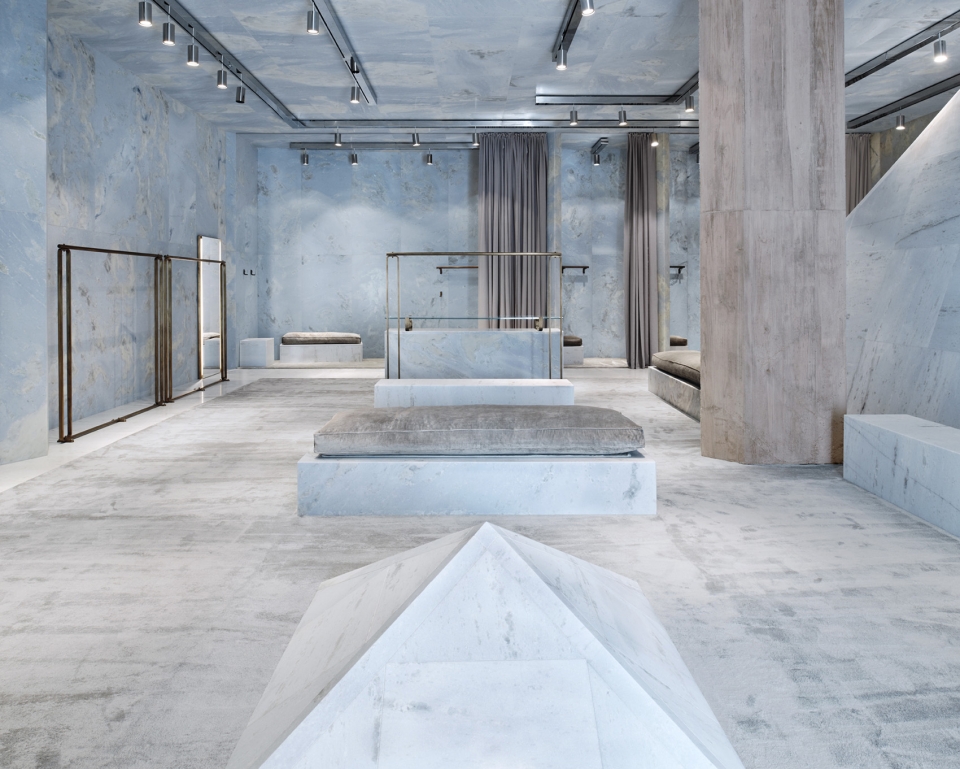 celine flagship store miami by valerio olgiati