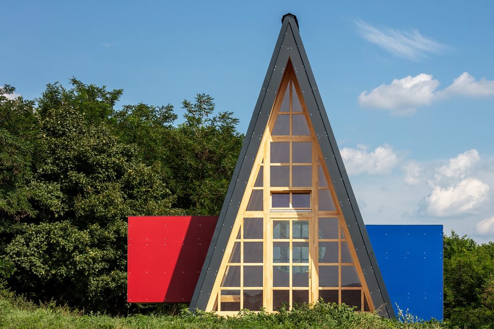 hello wood cabin fever international architects built seven cabin prototypes