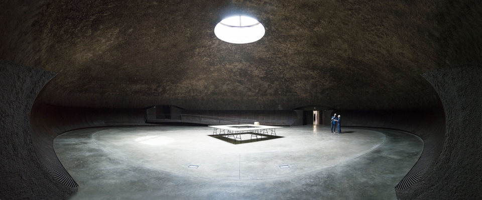 contemporary arts center and hotel at the former xixth century fortres of sant julia de ramis girona by fuses viader arquitectes