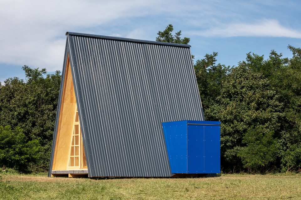 hello wood cabin fever international architects built seven cabin prototypes