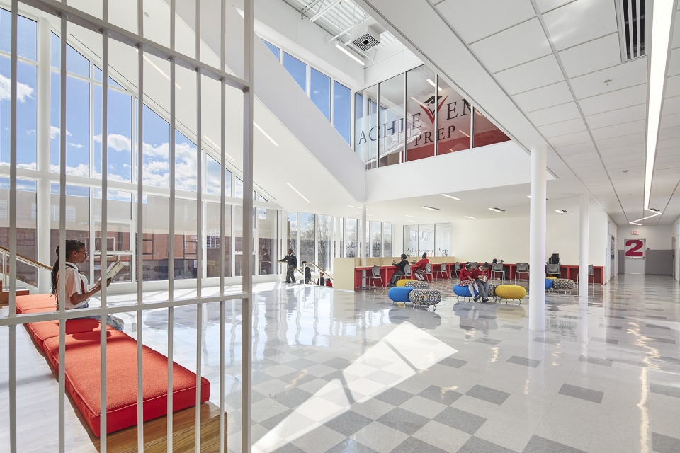 achievement preparatory academy wahler campus by studio twenty seven architecture