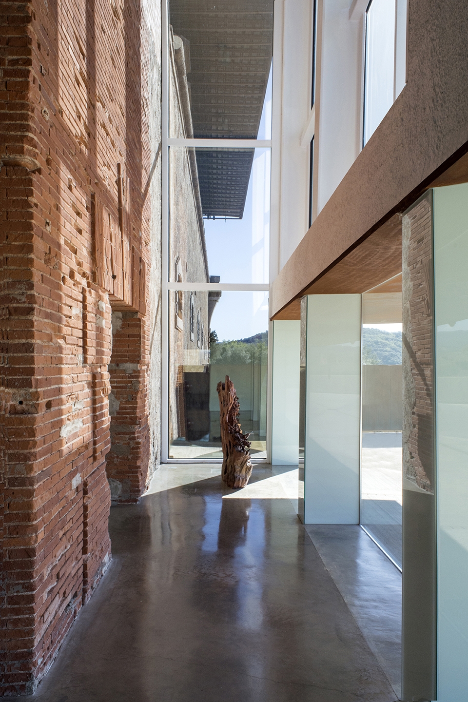 contemporary arts center and hotel at the former xixth century fortres of sant julia de ramis girona by fuses viader arquitectes