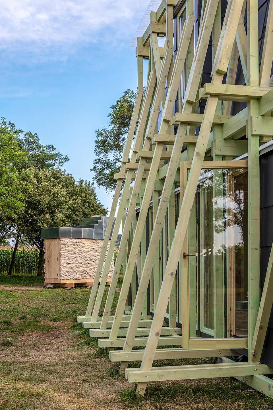 hello wood cabin fever international architects built seven cabin prototypes