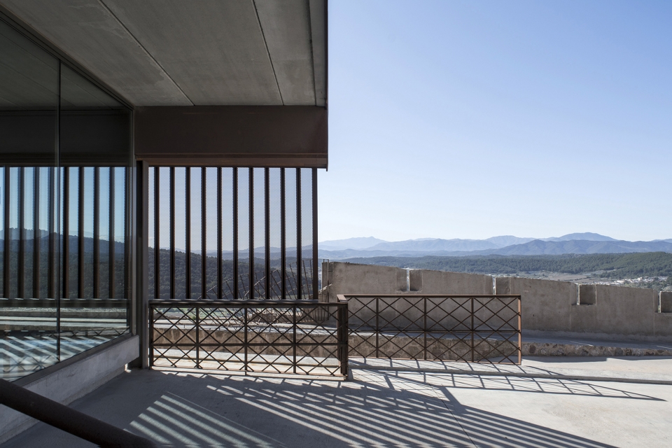 contemporary arts center and hotel at the former xixth century fortres of sant julia de ramis girona by fuses viader arquitectes