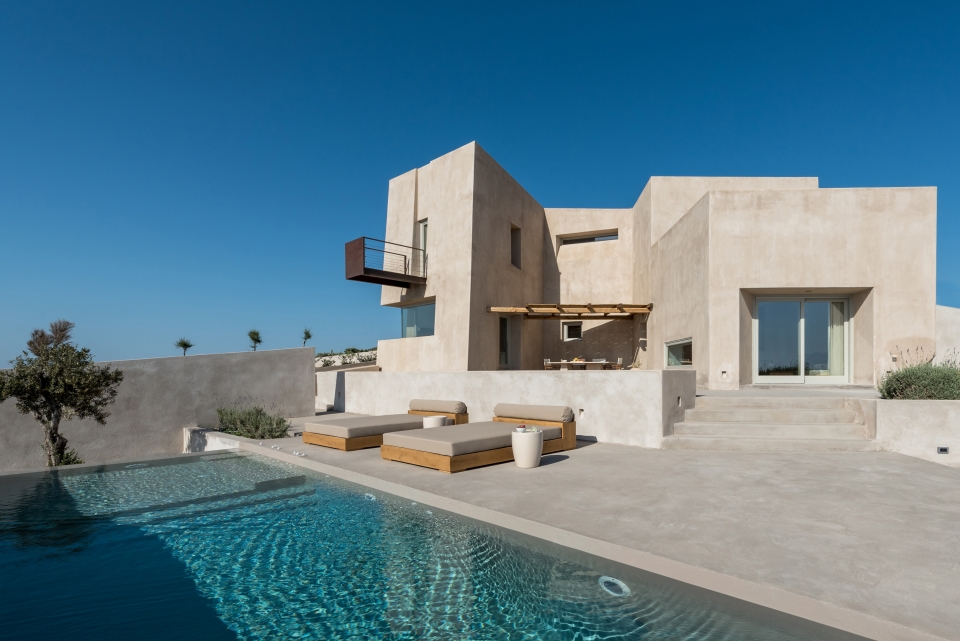 summer residence in pyrgos by kapsimalis architects