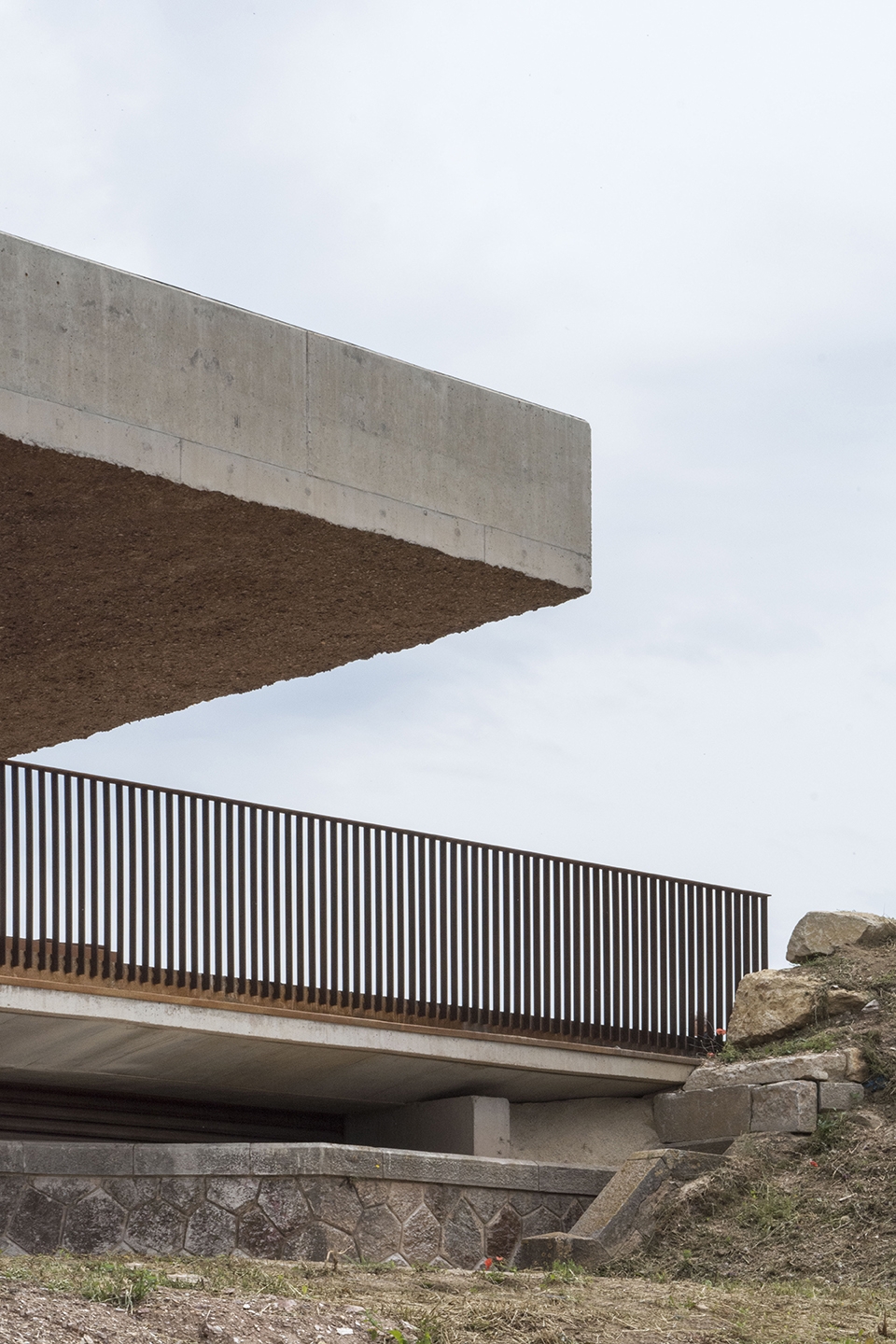 contemporary arts center and hotel at the former xixth century fortres of sant julia de ramis girona by fuses viader arquitectes