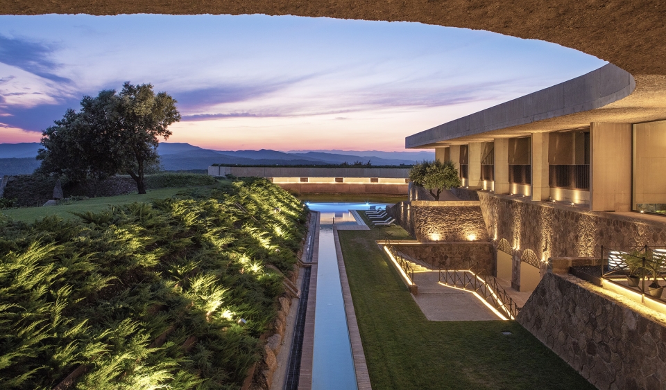 contemporary arts center and hotel at the former xixth century fortres of sant julia de ramis girona by fuses viader arquitectes