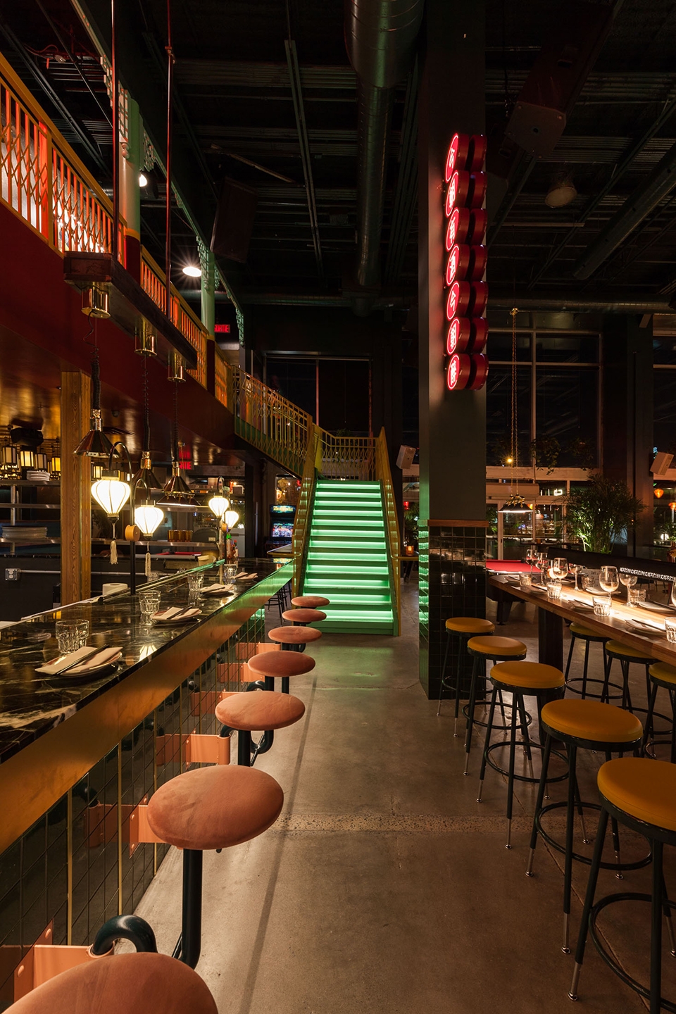 miss wong restaurant by menard dworkind architecture design