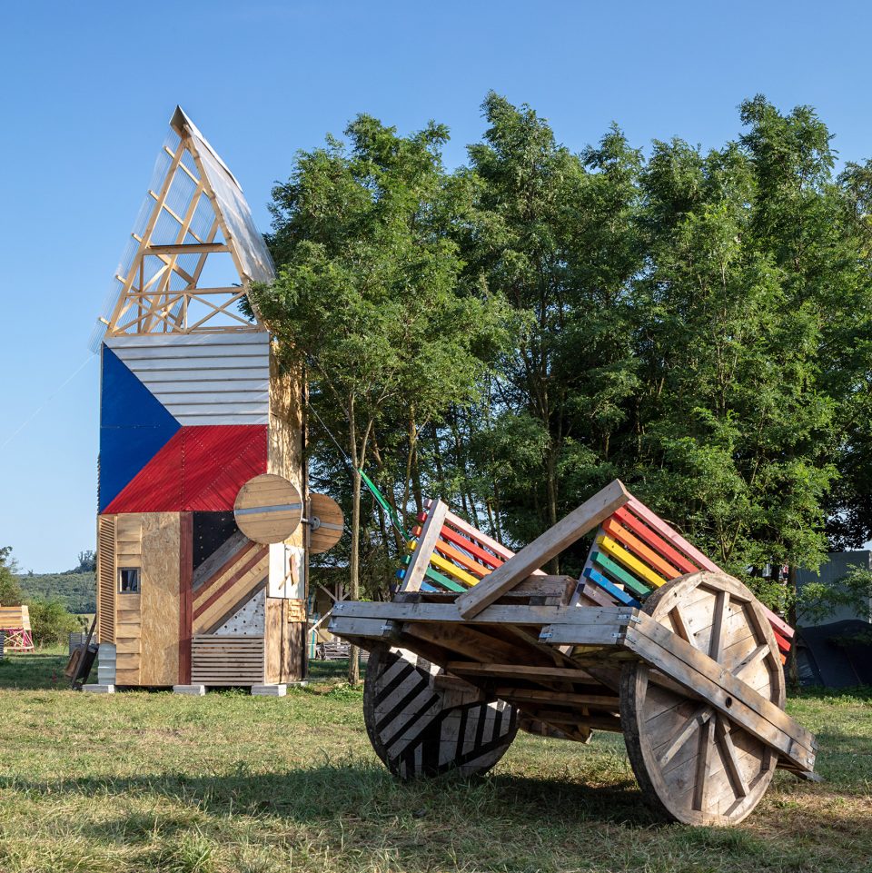 hello wood cabin fever international architects built seven cabin prototypes