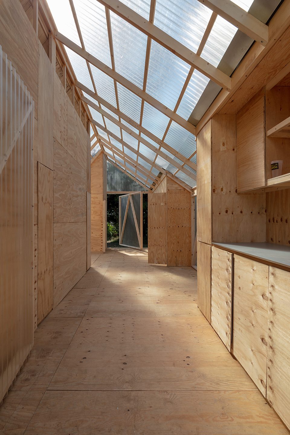 hello wood cabin fever international architects built seven cabin prototypes