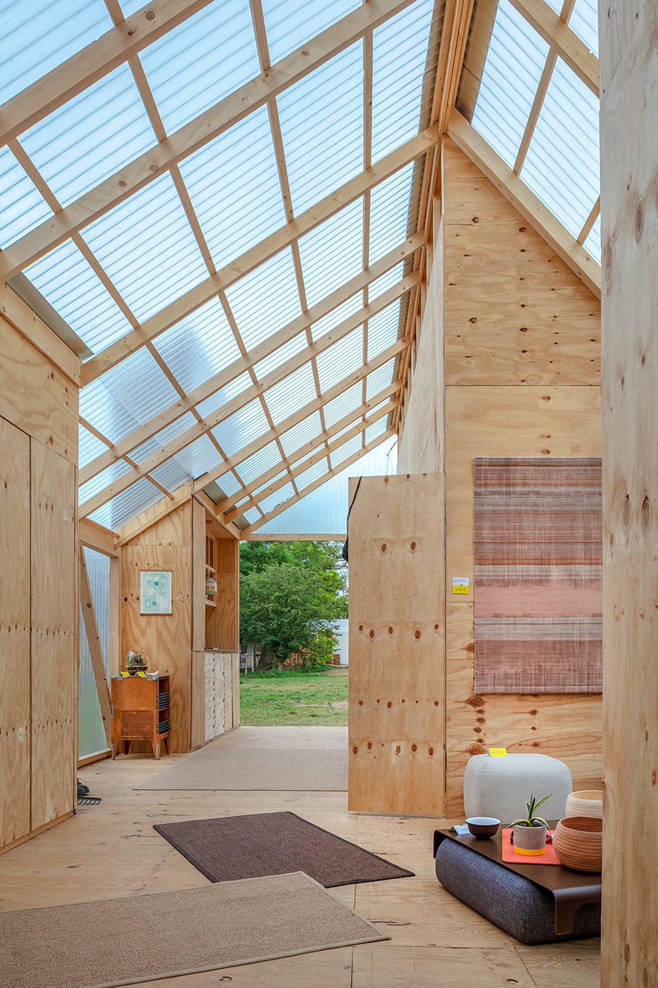 hello wood cabin fever international architects built seven cabin prototypes