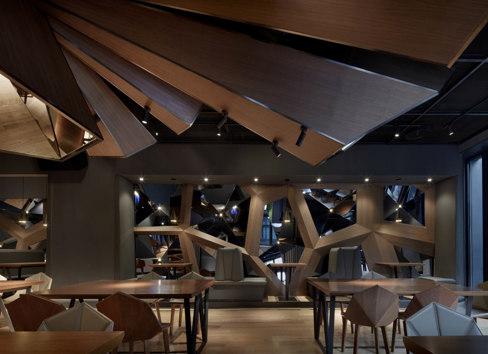Blooming restaurant Beijing Solana China by YIMU