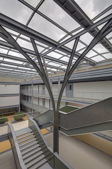 CMRU Admin and Academic Block India by M9 Design Studio
