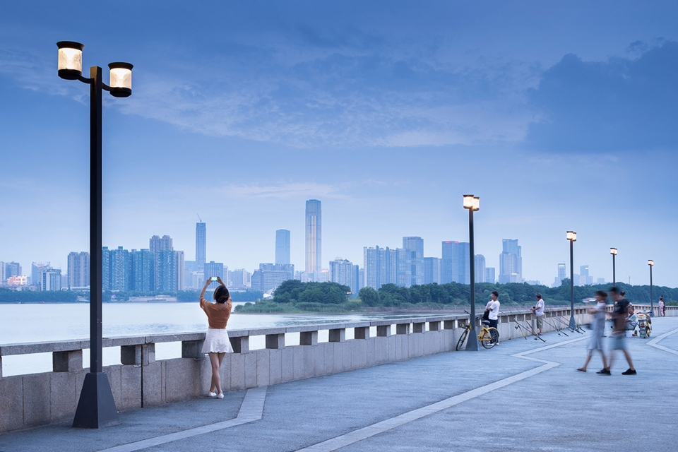 Changsha Xiang River West Bank Commercial Tourism Landscape Zone China by GVL