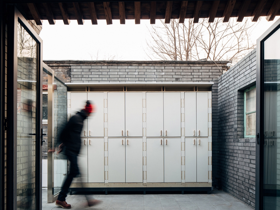 Prefabricated modules for Baitasi Sharing Courtyard China by dot Architects