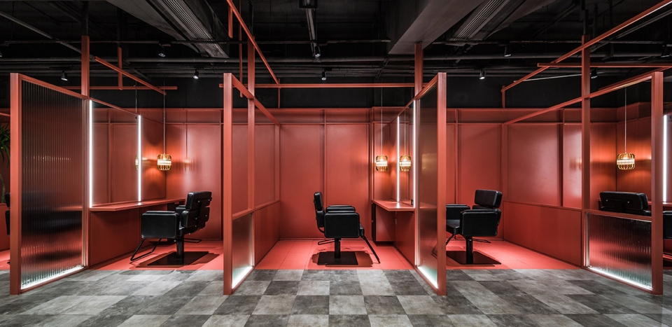 Duchamp Hairstyle Brand Store China by Trenchant Decoration Design